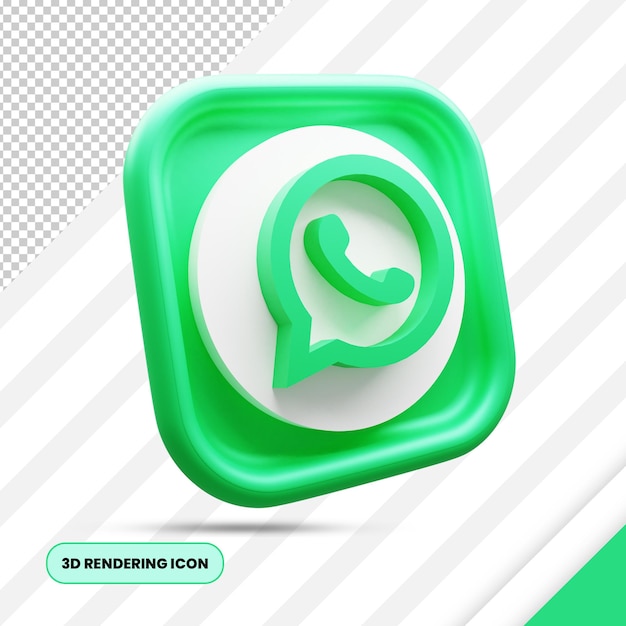 Ikona Renderowania 3d Whatsapp