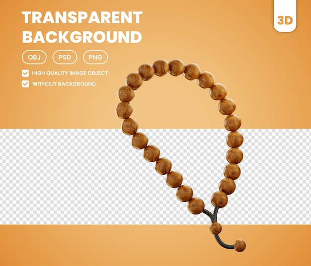 PSD ikona tasbih element tasbih