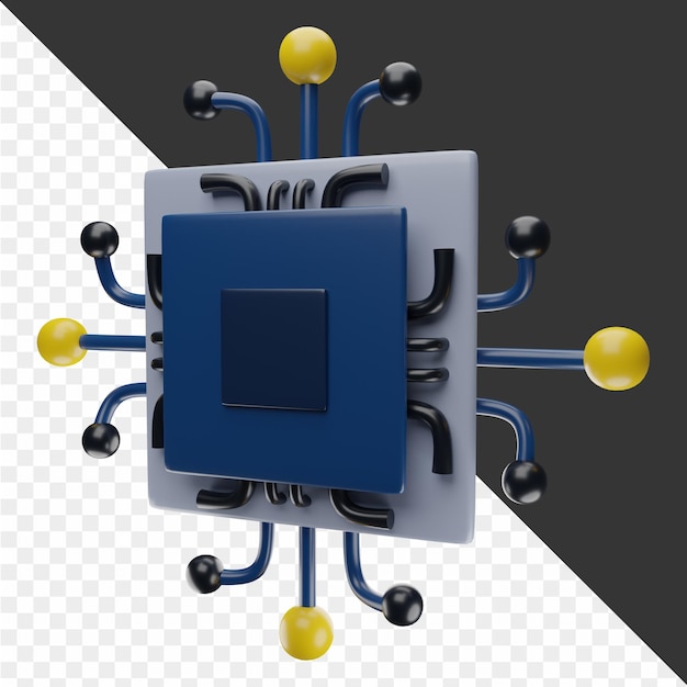 Ikona technologii 3D