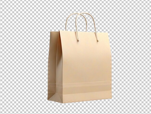 PSD ikona torby papierowej koncepcja zakupów internetowych