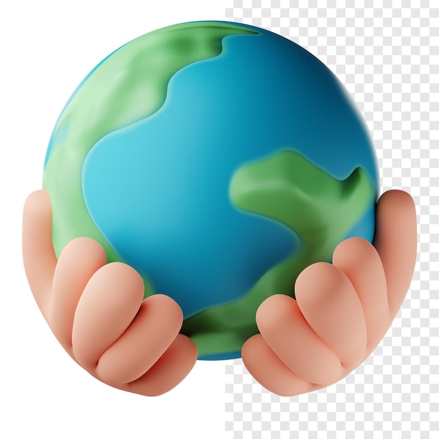 Ikonka Save Earth 3D