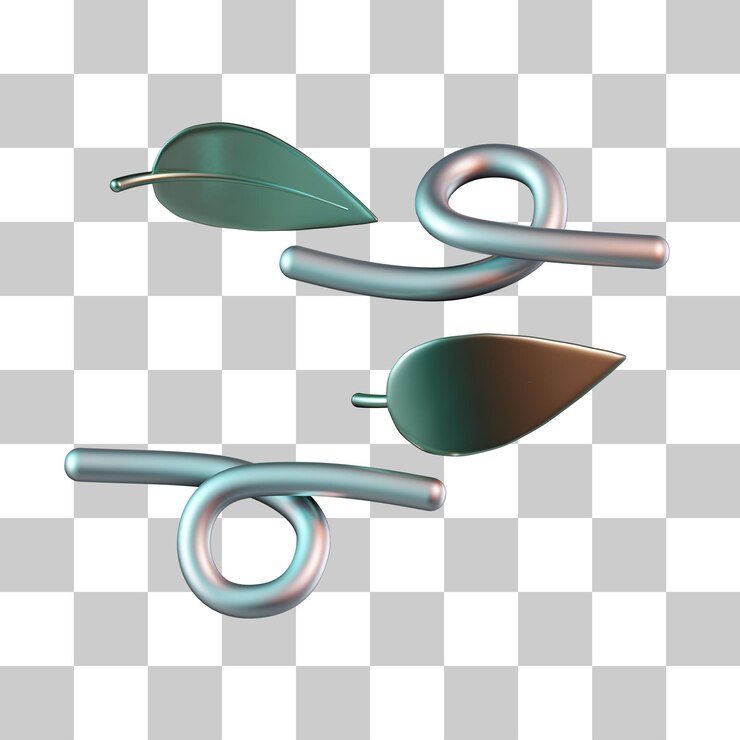PSD ikonka wiatrowa 3d