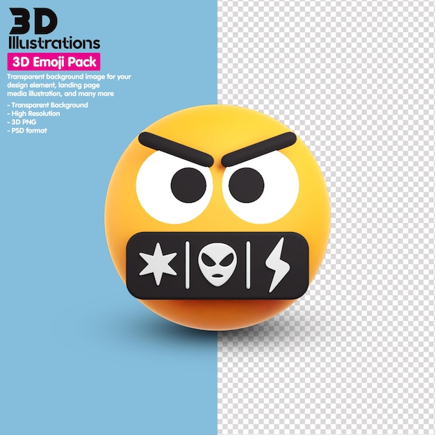 Ikony 3d Emoji Pack Wokół Renderowania 3d