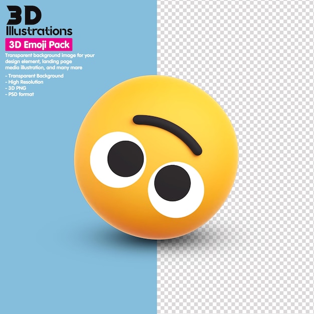 Ikony 3d Emoji Pack Wokół Renderowania 3d