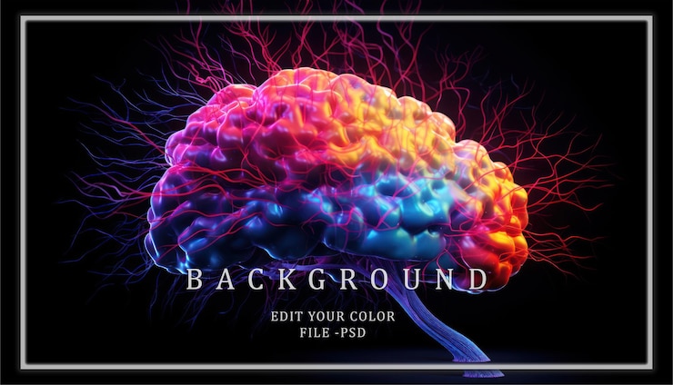 PSD the illuminated brain a 3d representation of cognitive power