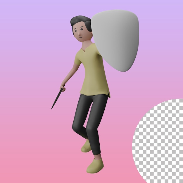 PSD イラストキャラクター3d