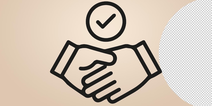 PSD illustration of deal verification icon png on transparent background
