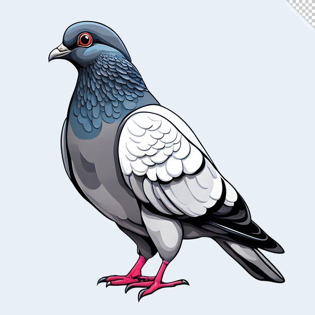 Illustration of pigeon