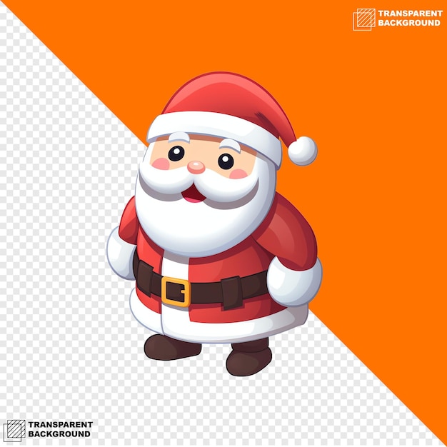 Illustration of Santa Claus about Christmas