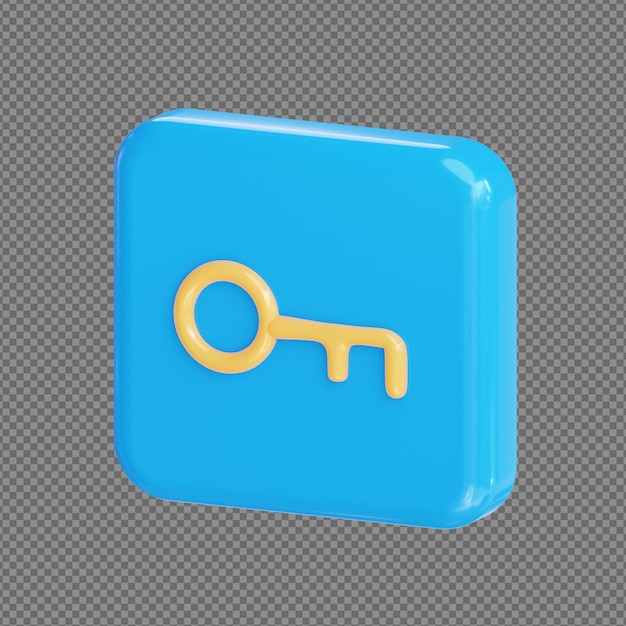 Ilustracja 3D abstrakcyjnego wzoru z przezroczystym tłem