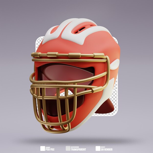 Ilustracja 3d Catcher39s Helmets 3