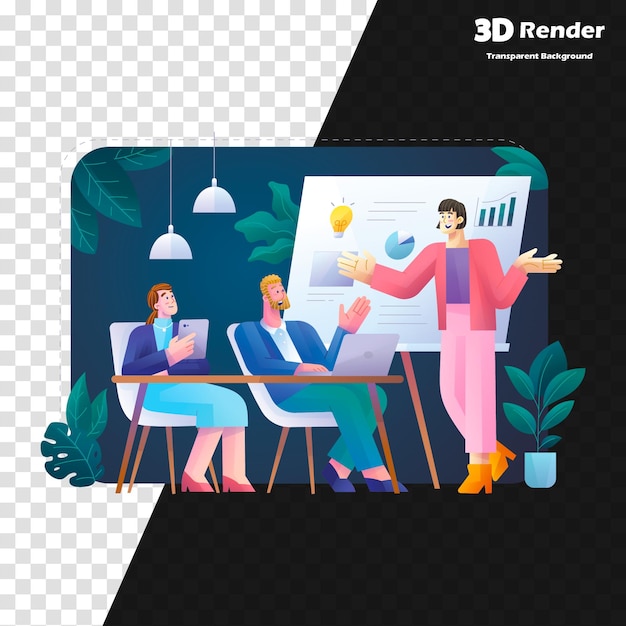 ilustracja 3d modelu 3d modelu 4d