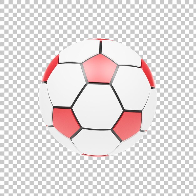 ILUSTRACJA 3D PIŁKA