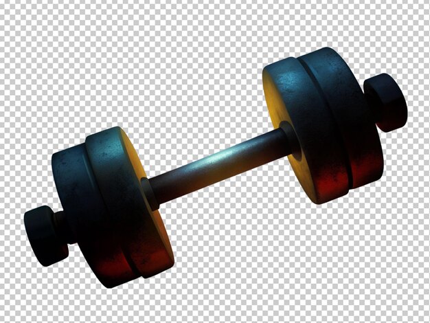 Ilustracja Barbell 3d