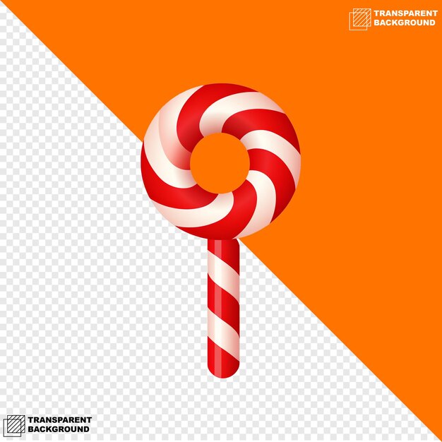 Ilustracja Candy cane o Bożym Narodzeniu