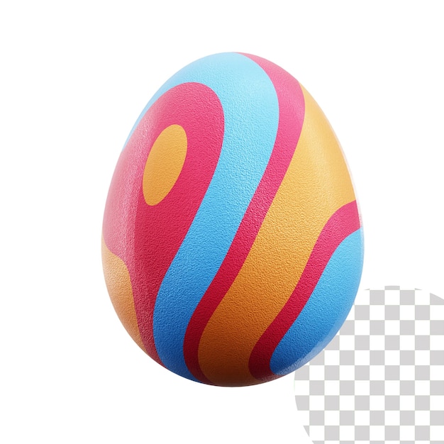 Ilustracja Easter Eggs 3d