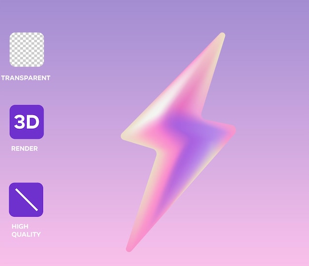 Ilustracja elektrycznego obiektu 3D