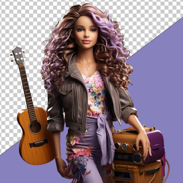 PSD ilustracja fashionista png