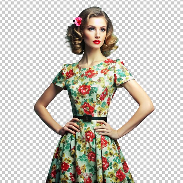 PSD ilustracja fashionista png