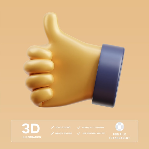 Ilustracja PSD Success 3D