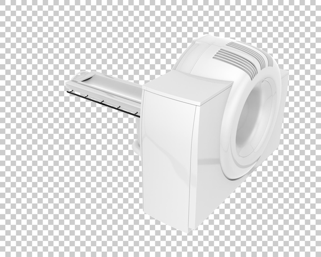 Ilustracja renderingu 3D skanera CT izolowanego na tle