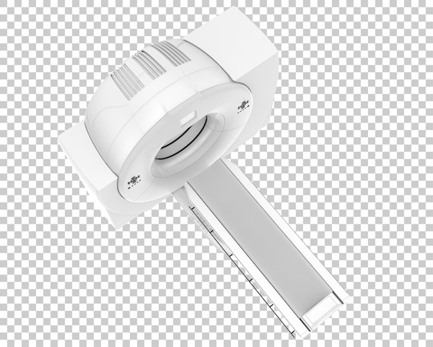Ilustracja renderingu 3D skanera CT izolowanego na tle