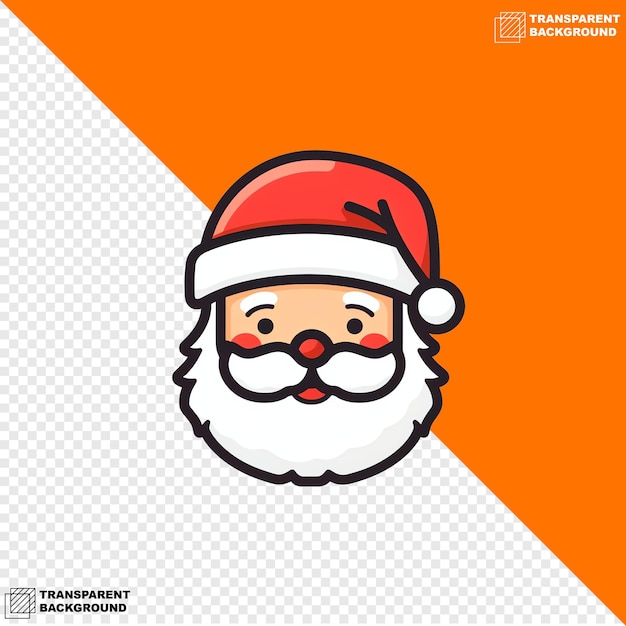 Ilustracja Świętego Mikołaja o Bożym Narodzeniu