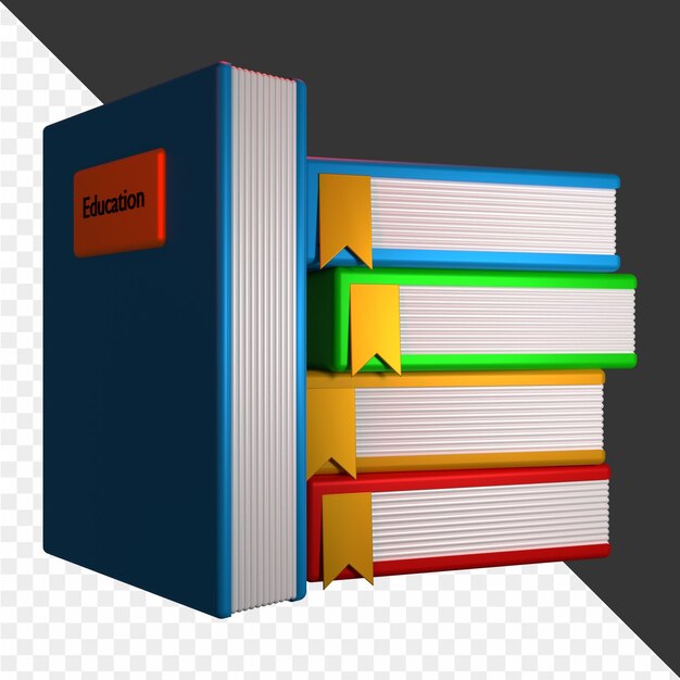 PSD ilustracje edukacyjne 3d