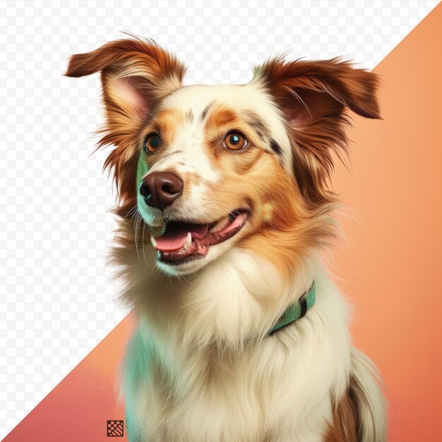 PSD image of an attractive canine