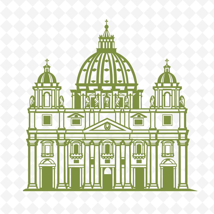 PSD the image of the building of the palace is made by the architect