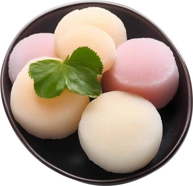 PSD image of deliciouslooking mochi aigenerated