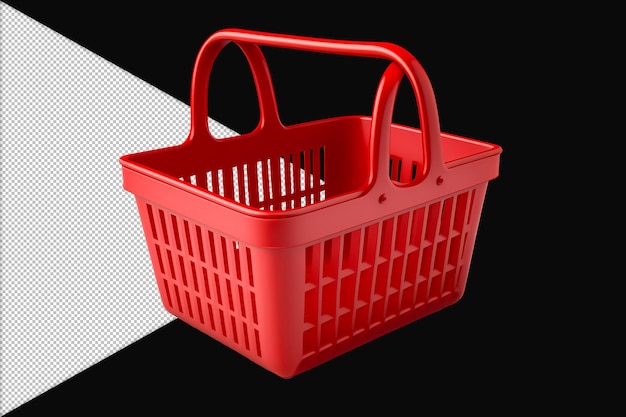 Image of an empty shopping cart representing the purchases yet to be made by the consumer