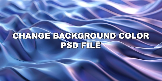 PSD l'immagine è un'onda blu con uno sfondo viola