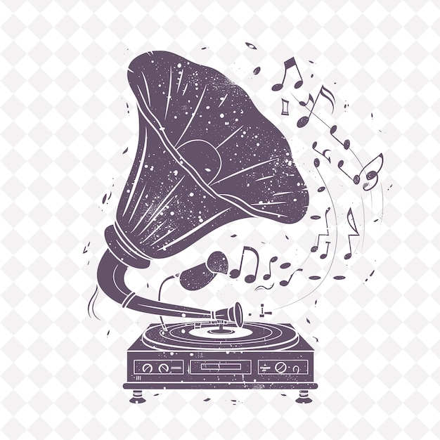 PSD an image of a music player and a musical note with the words quot music quot on the top