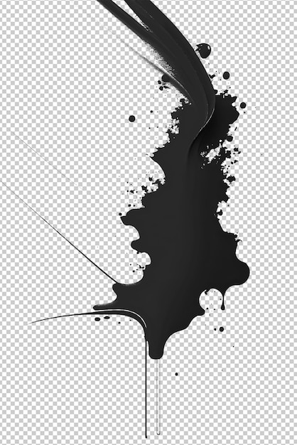 PSD 검은 잉크 폭발의 이미지
