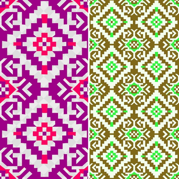 incan textile patterns delineated in geometric shapes with w creative abstract geometric vector