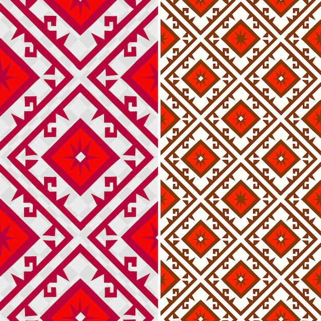 PSD incan textile patterns delineated in geometric shapes with w creative abstract geometric vector