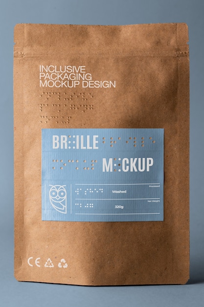 Inclusief model van de verpakking