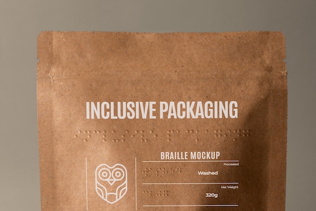 Inclusief model van de verpakking