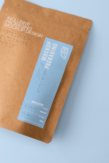 PSD inclusive packaging mockup