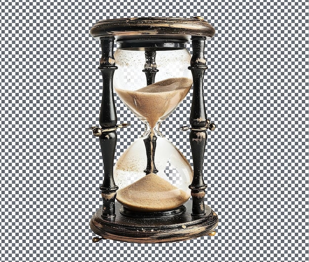 Incredible chrono siphoning hourglass isolated on transparent backgroun