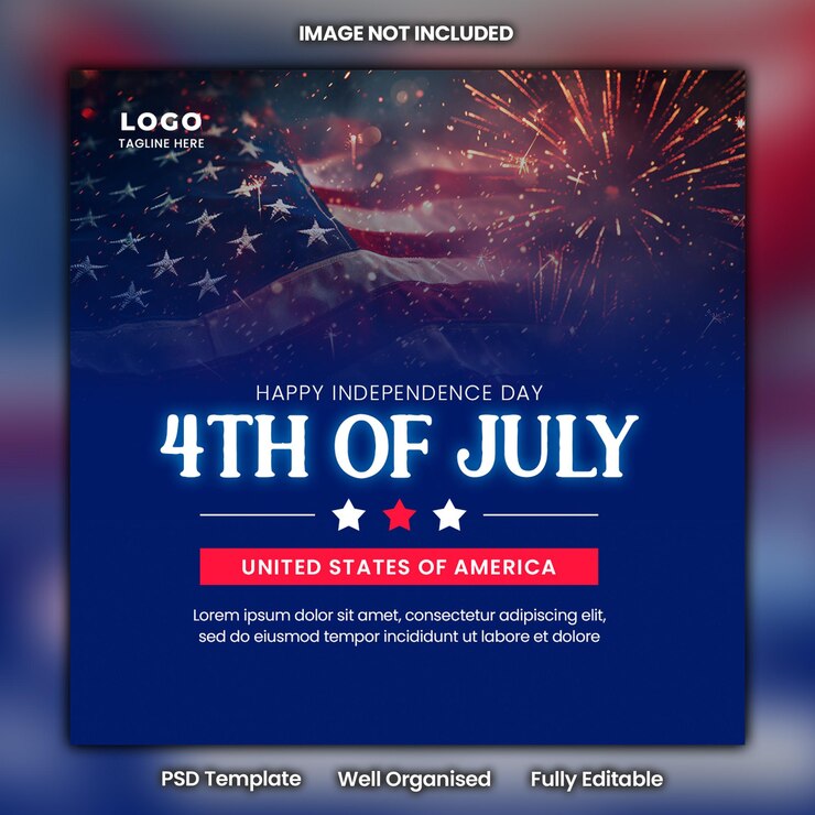 independence day flyer design