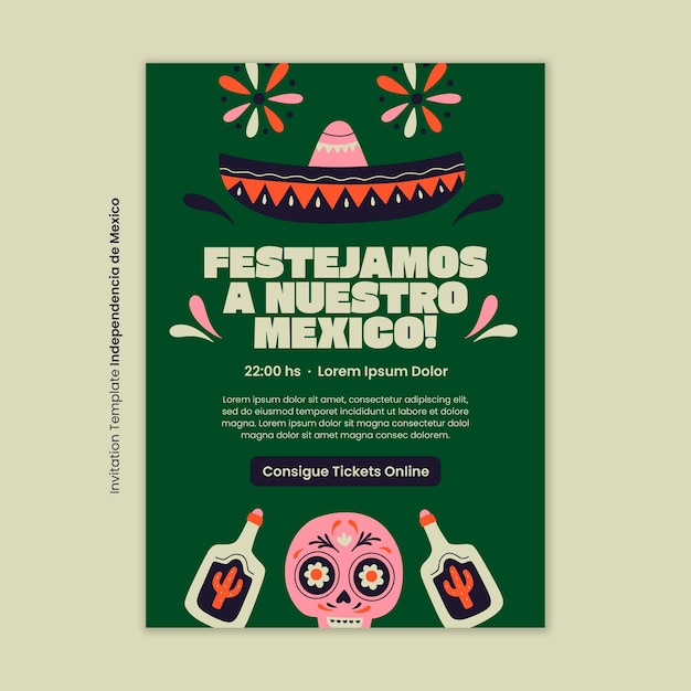 PSD progettazione del modello di independencia de méxico