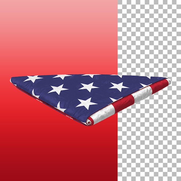 PSD independent day concept with united states flag for element of 4th july