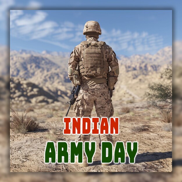 PSD 인도 육군의 날 kargil vijay diwas와 무장군의 날 배경