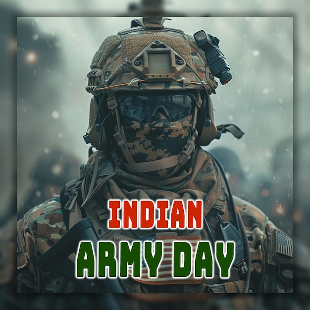 PSD india army day kargil vijay diwas and armed forces day background