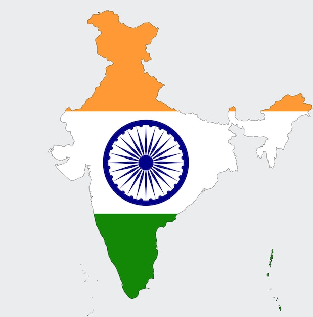 PSD mappa dell'india