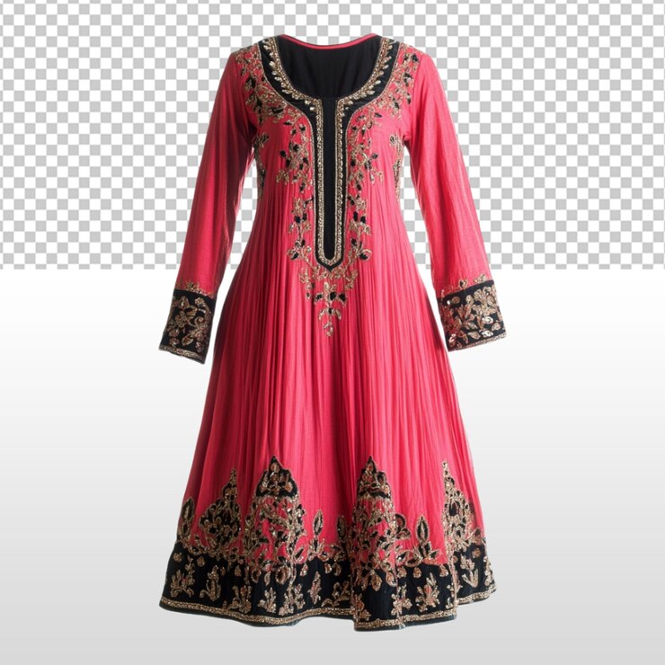 PSD indian dress psd mockup