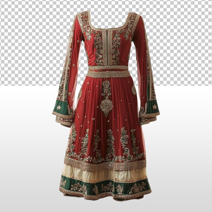 PSD indian dress psd mockup