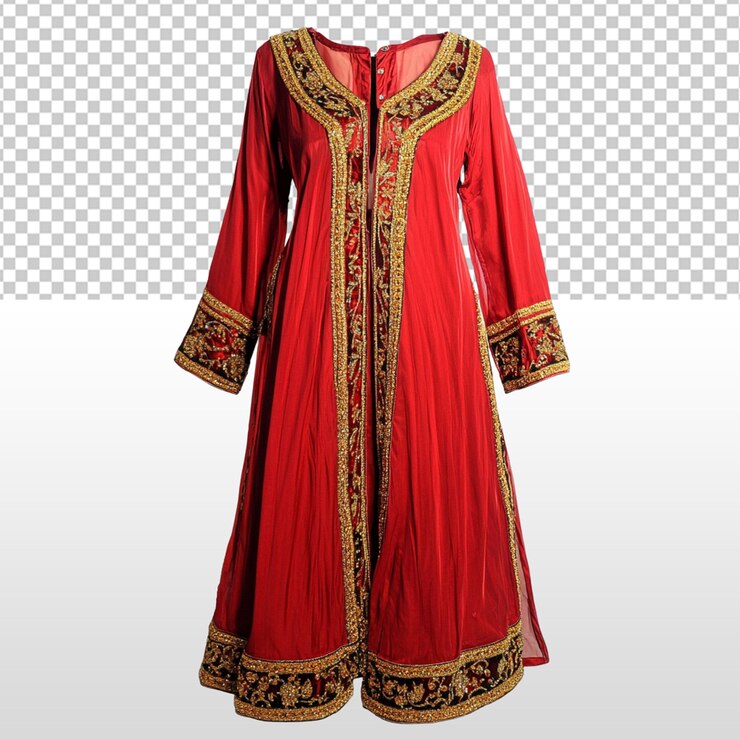PSD indian dress psd mockup